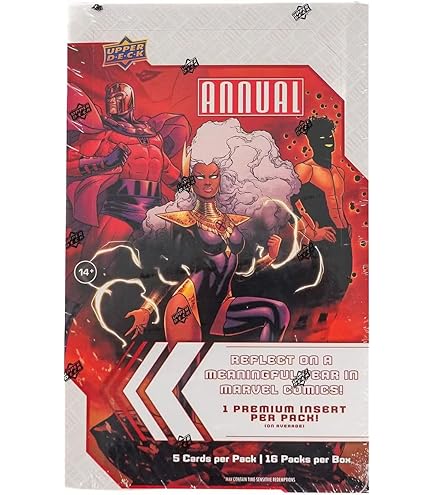 UPPER D·E·C·K MARVEL ANNUAL　新品未開封5パック 2022-23 UPPER DECK MARVEL ANNUAL TRADING CARD HOBBY【製品